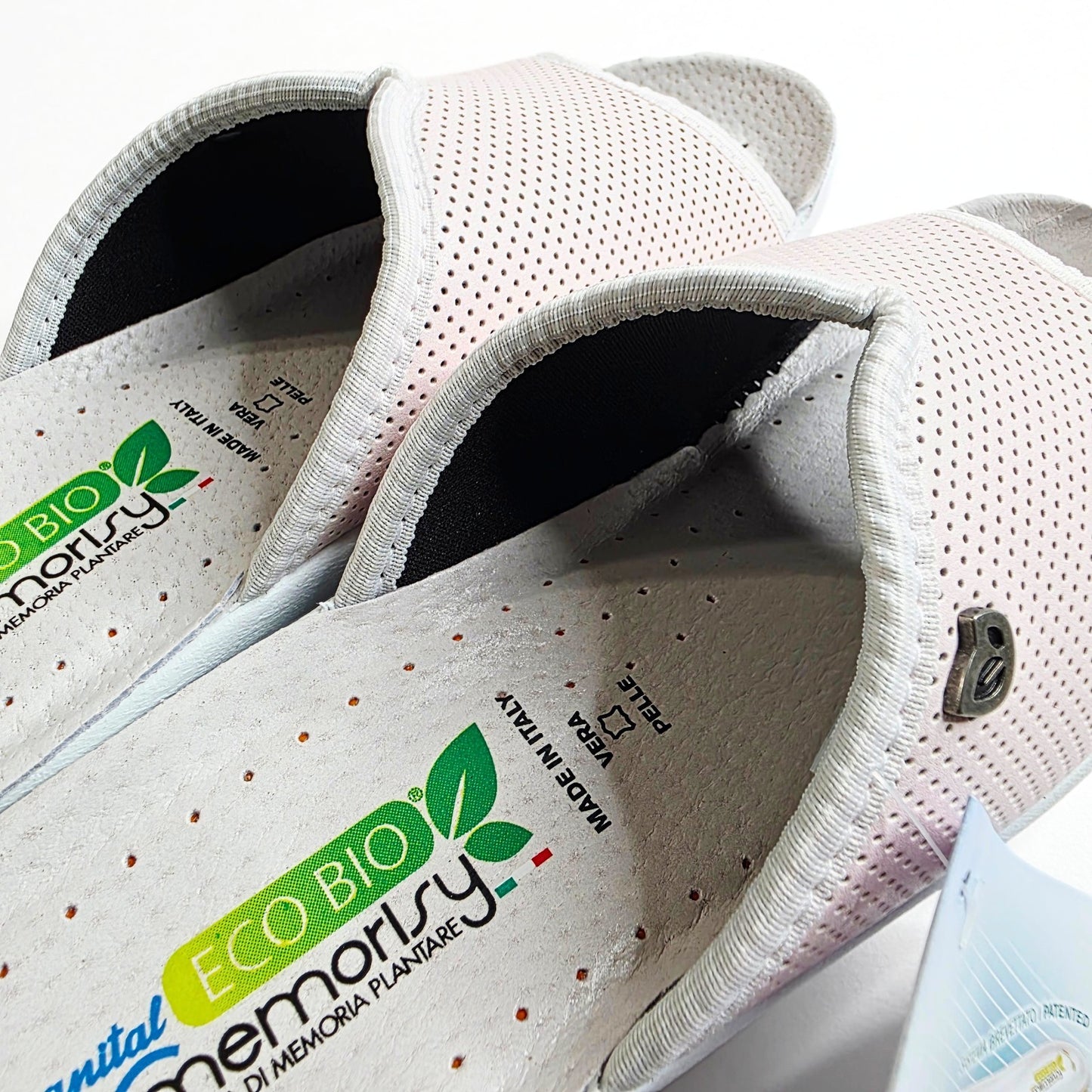 Eco Bio Memory Slippers Women Size 8.5 EU 39 Made in Italy Orthopedic Sandals