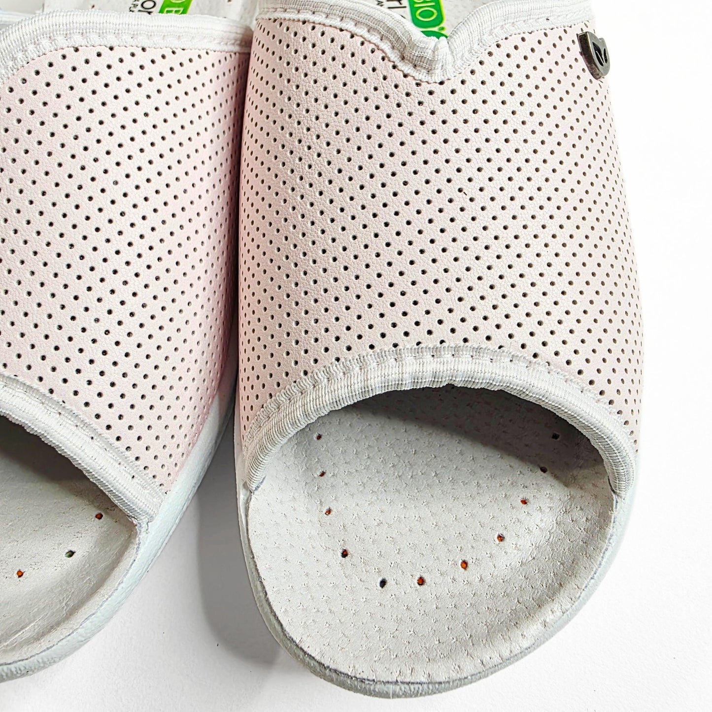 Eco Bio Memory Slippers Women Size 8.5 EU 39 Made in Italy Orthopedic Sandals