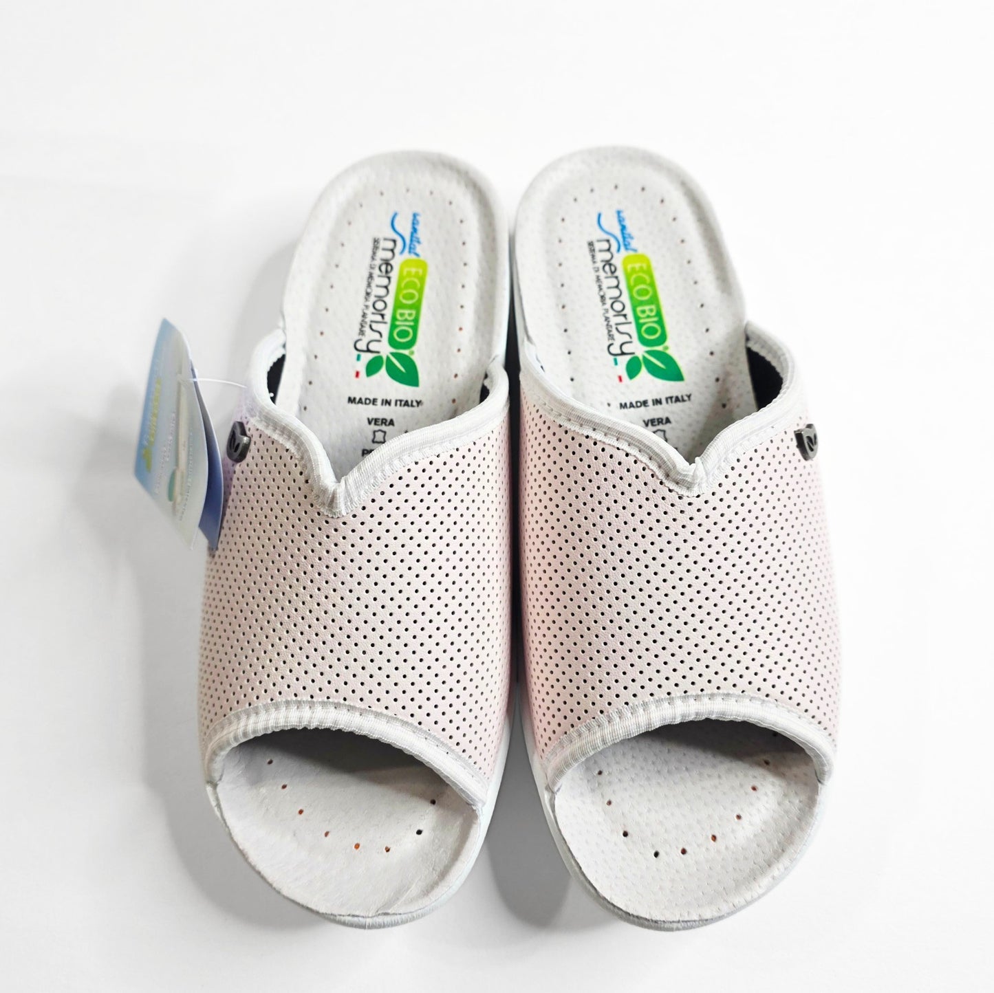 Eco Bio Memory Slippers Women Size 8.5 EU 39 Made in Italy Orthopedic Sandals